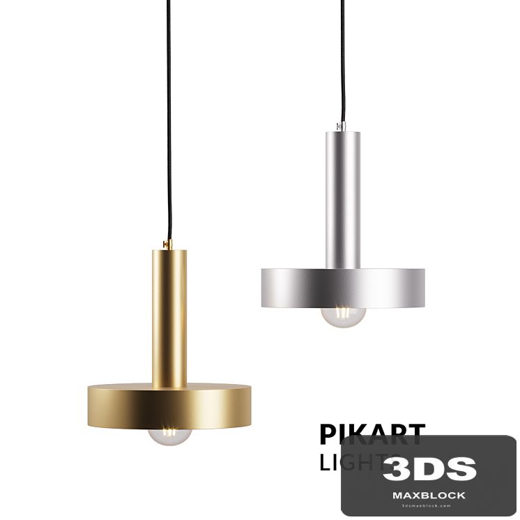 Steel lamp, art .5519