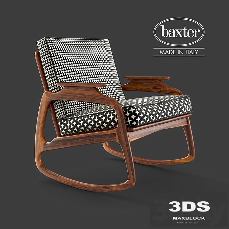 Baxter INGRID ROCKING ARMCHAIR