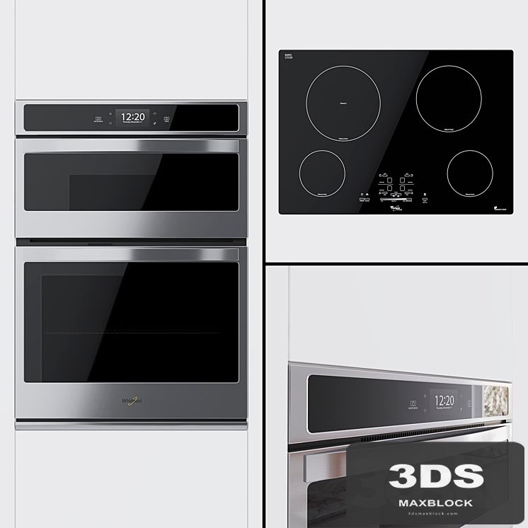 Whirpool - Combined oven WOC97EC0HZ and hob GCI3061XB