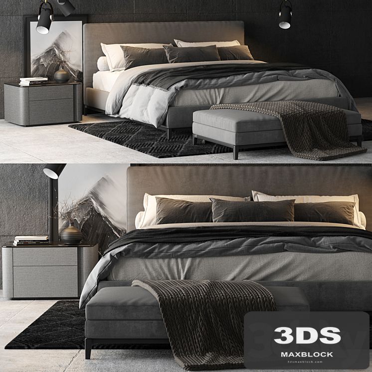Minotti Andersen Bed