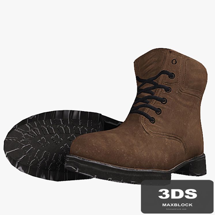 Shoes low-poly