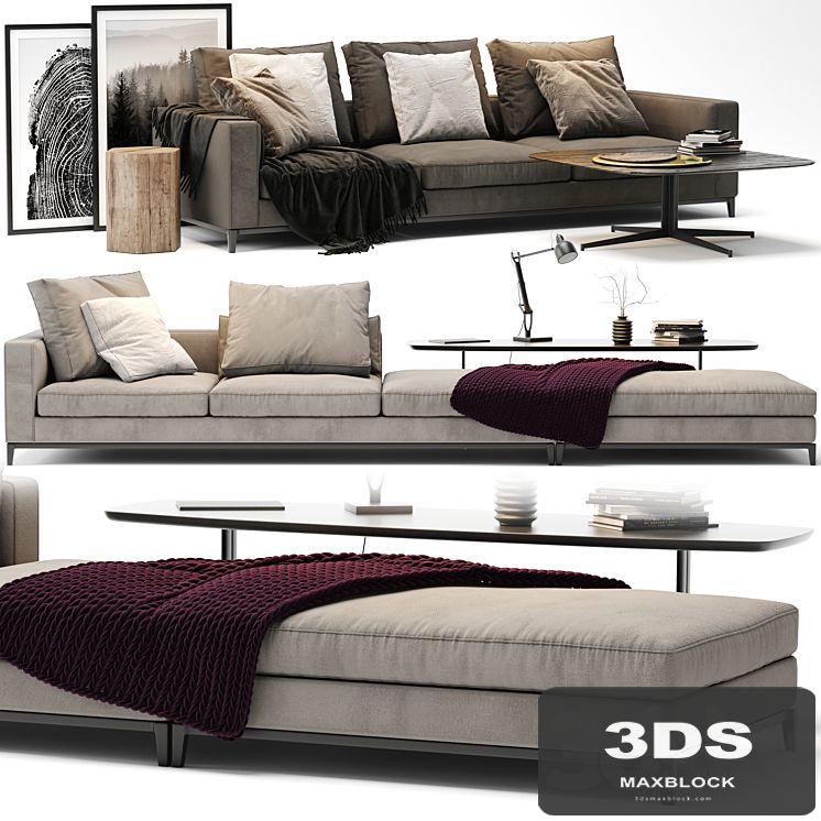 Minotti Andersen Sofa B