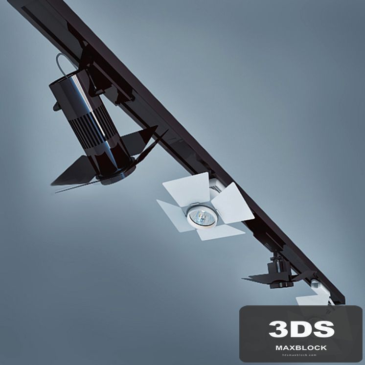 LED track spotlight