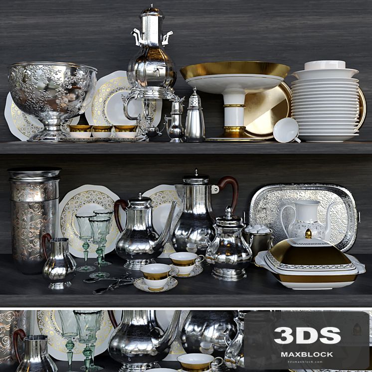 Turkish crockery set