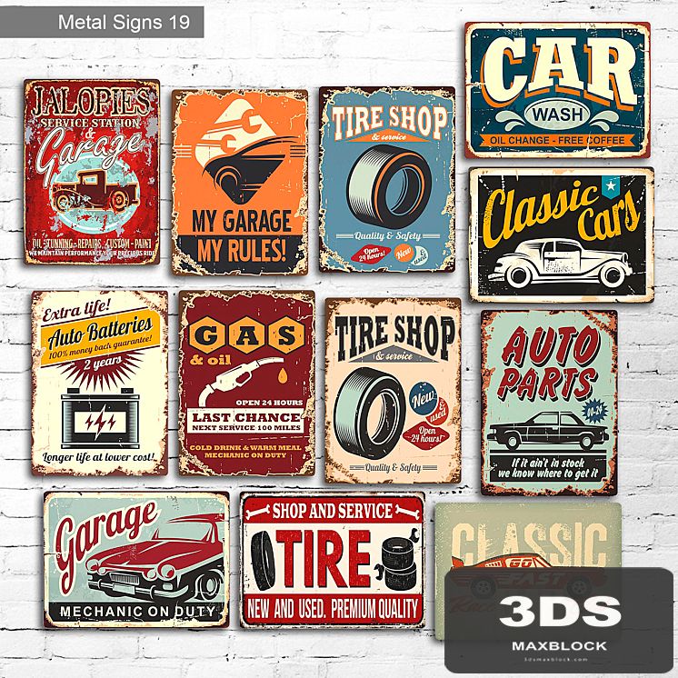 Metal Signs 19