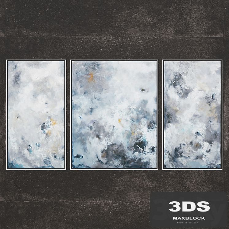 Kent Walsh's Golden Glow Triptych John-Richard Collection