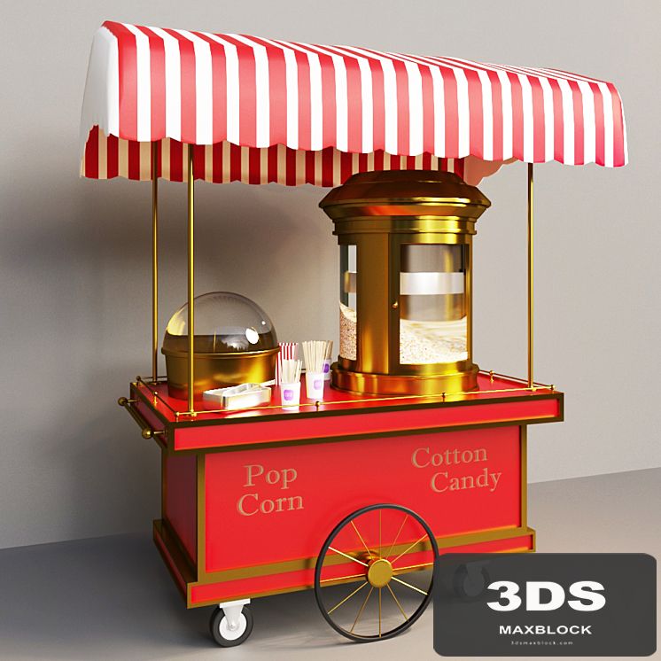 Popcorn Cart