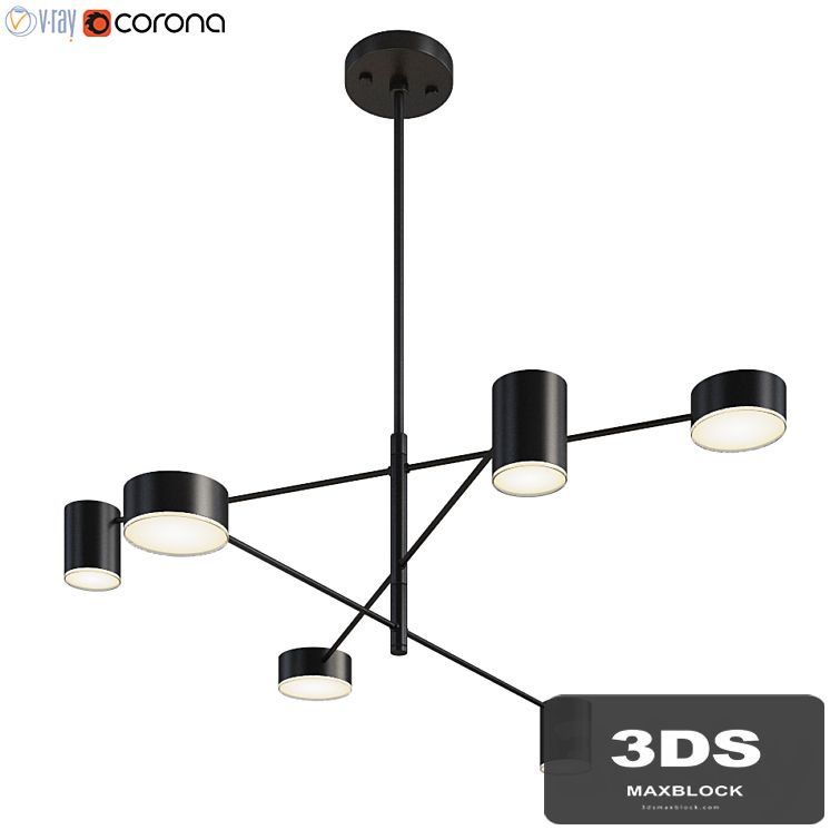 Counterpoint 6 Light Led Pendant