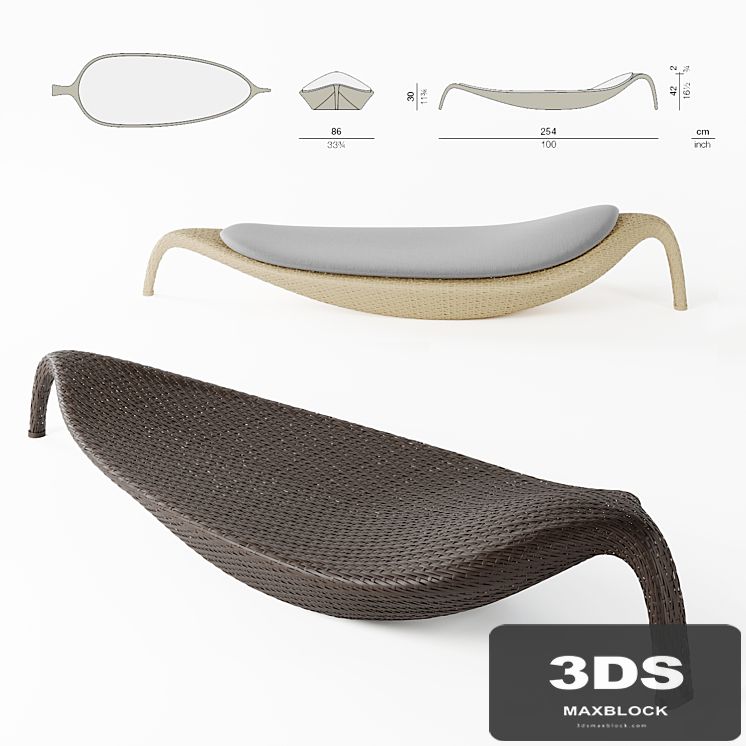 Beach Chair - The Leaf Collection