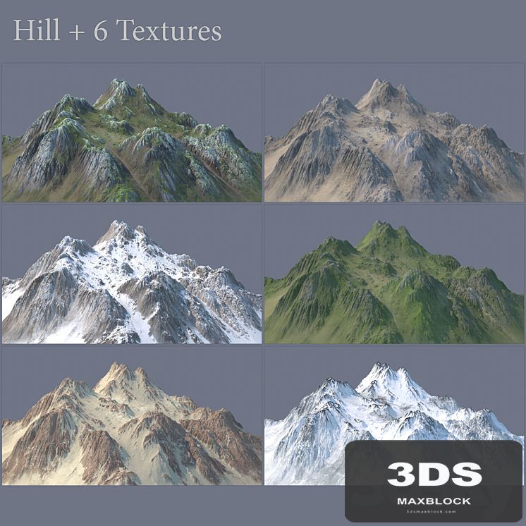 Hill (6 Textures)
