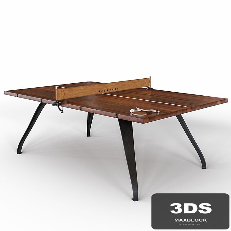Ping pong table PING PONG TABLE - BURNT UMBER
