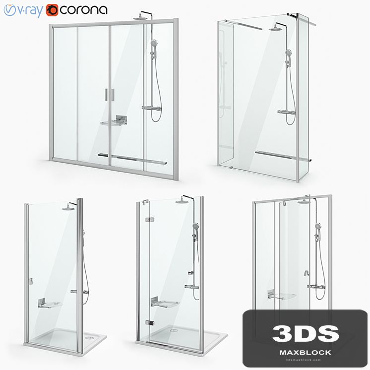 Set of shower doors Ravak set 20