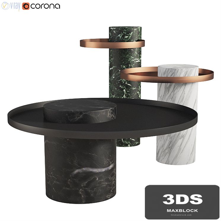 Salute Side Table & Coffee Table Collection