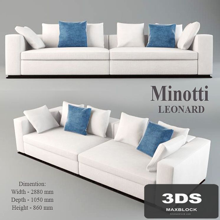 Sofa Minotti Leonard