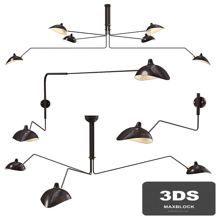 Serge Mouille Light Collection