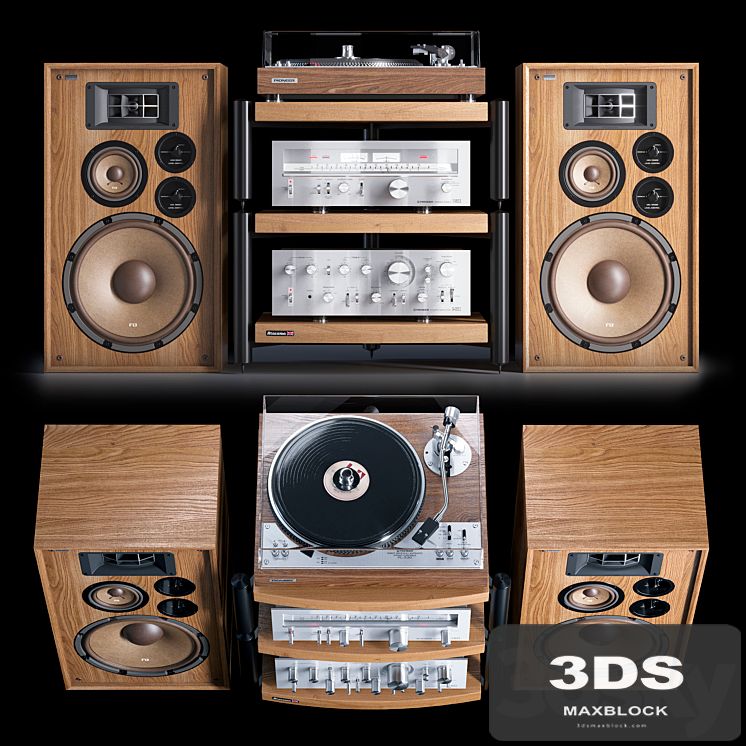 Vintage Pioneer Hi-Fi 70x