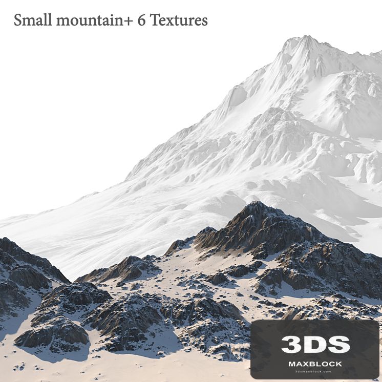 Small mountain + 6 Textures