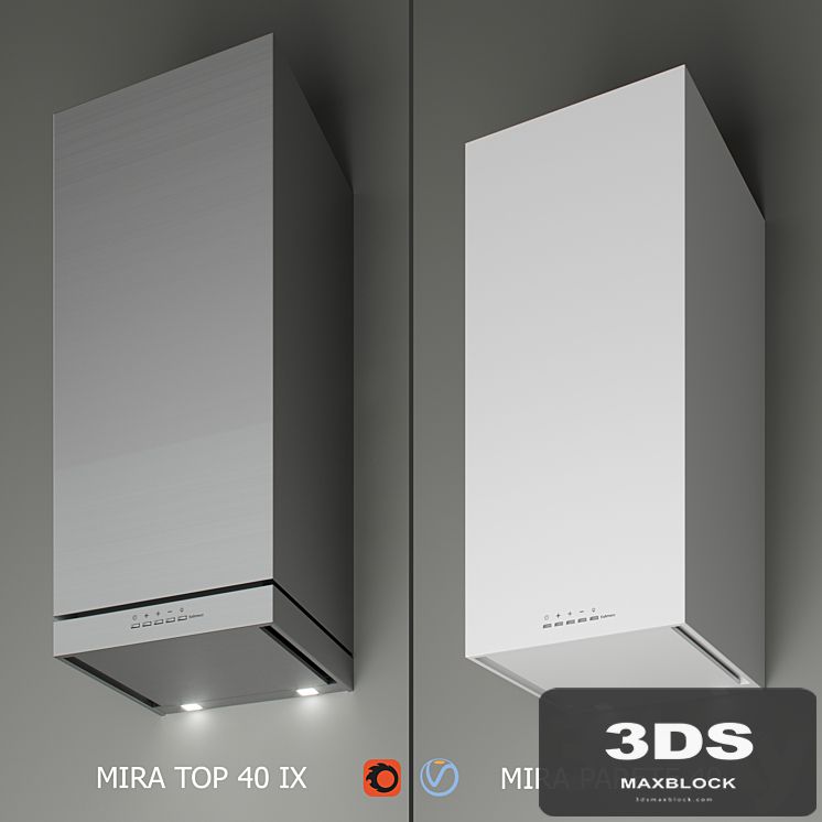 Falmec - Mira Top 800 40 IX / Mira Parete 40 white