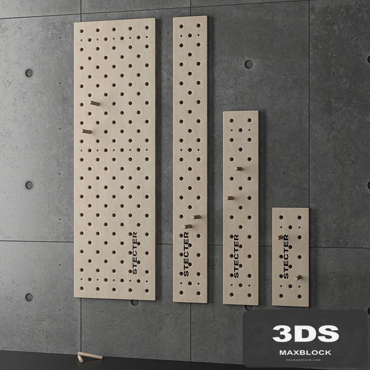 Climbing board Pegboard Pegboard STECTER