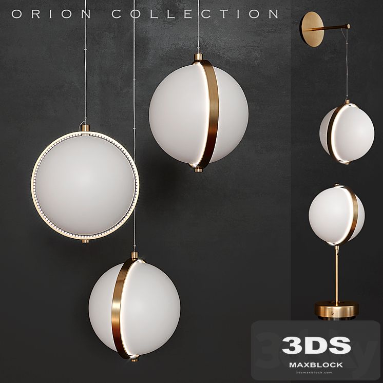A set of lamps by Baroncelli_collection ORION