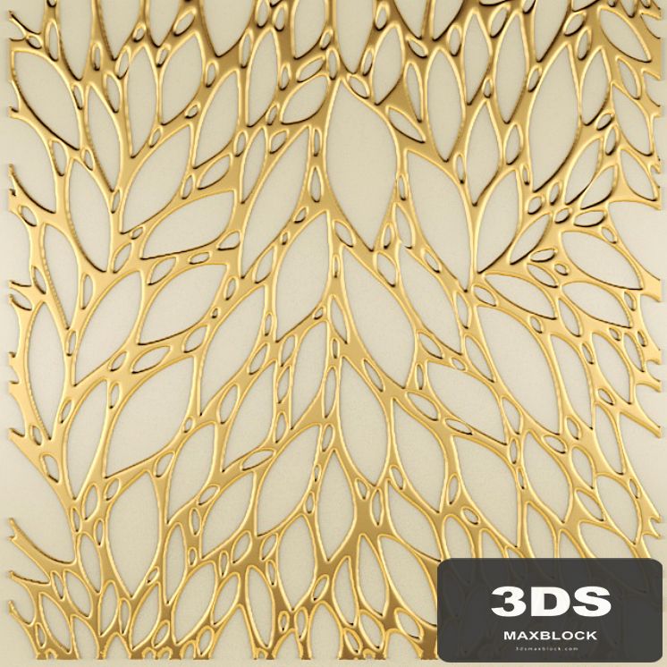 3D panel, futurism.