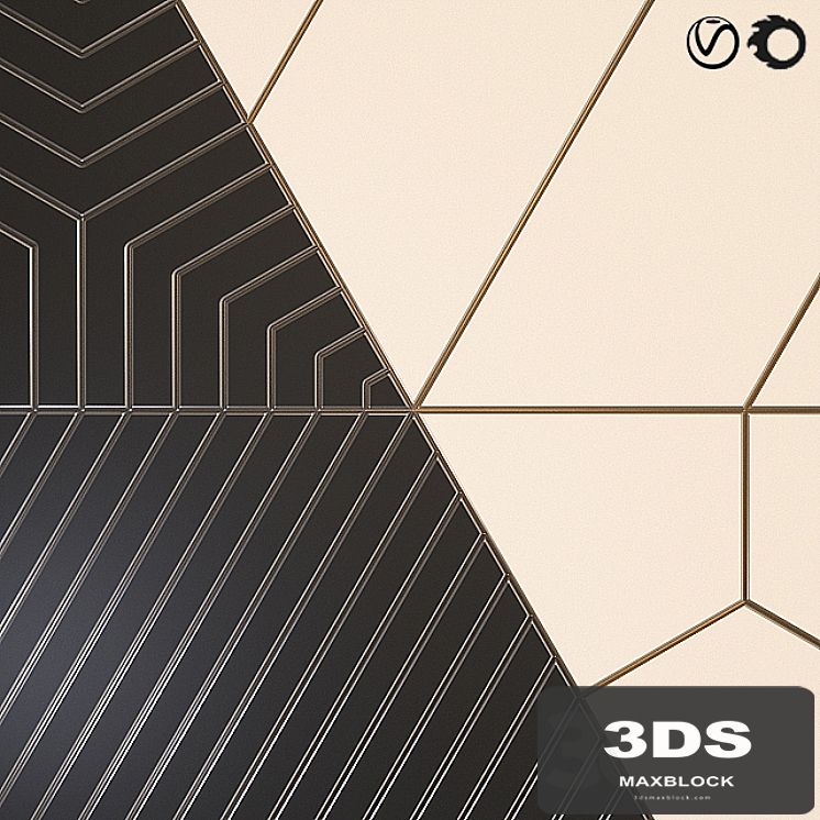 3d panel TRIA BY OLGA CHEBANOVA