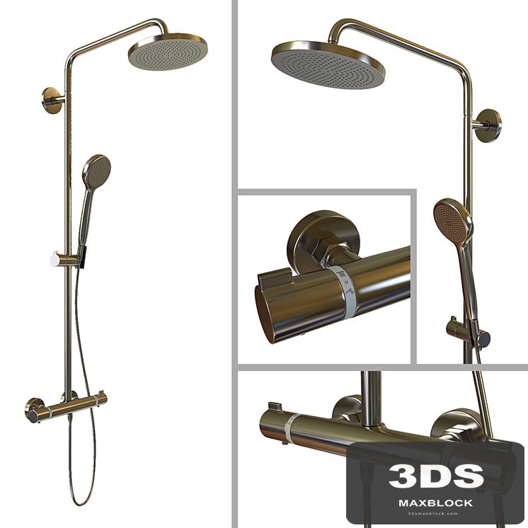 SHOWER RACK Hansgrohe Croma 160 Showerpipe