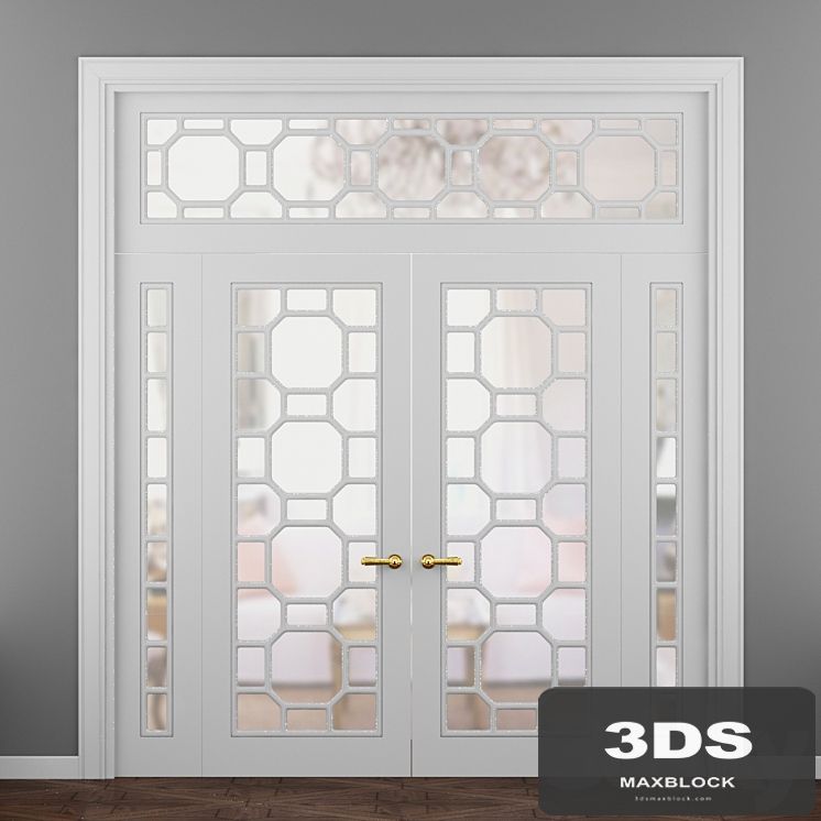 Doors Turin Onyx double doors