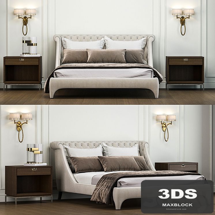 Bradmore Bed - Gianfranco Ferrè Home