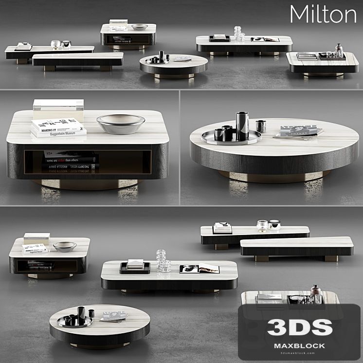 Minotti Milton Coffee Tables