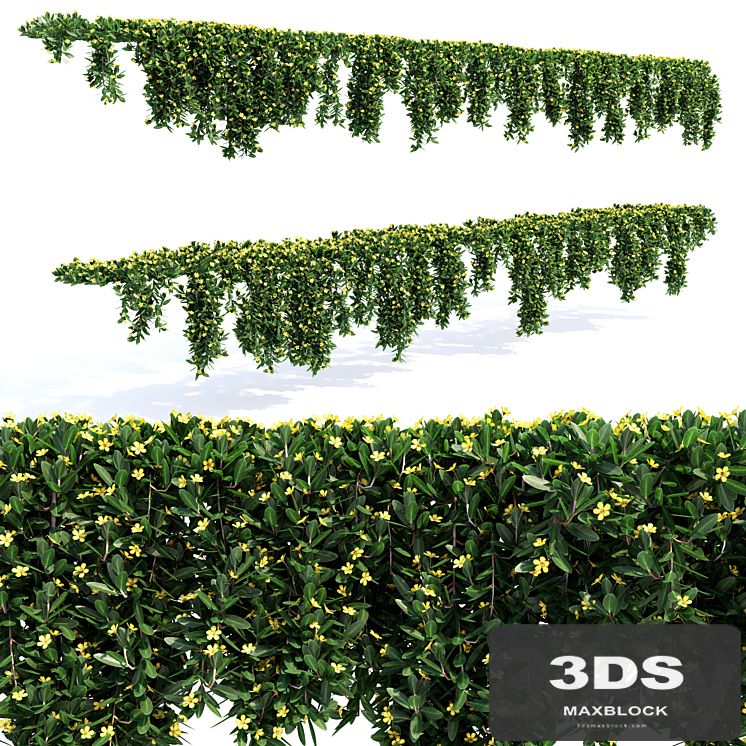 Hanging Plant - 14 Modular Pieces