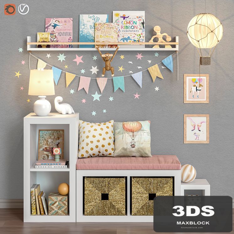 Toys and furniture set 38