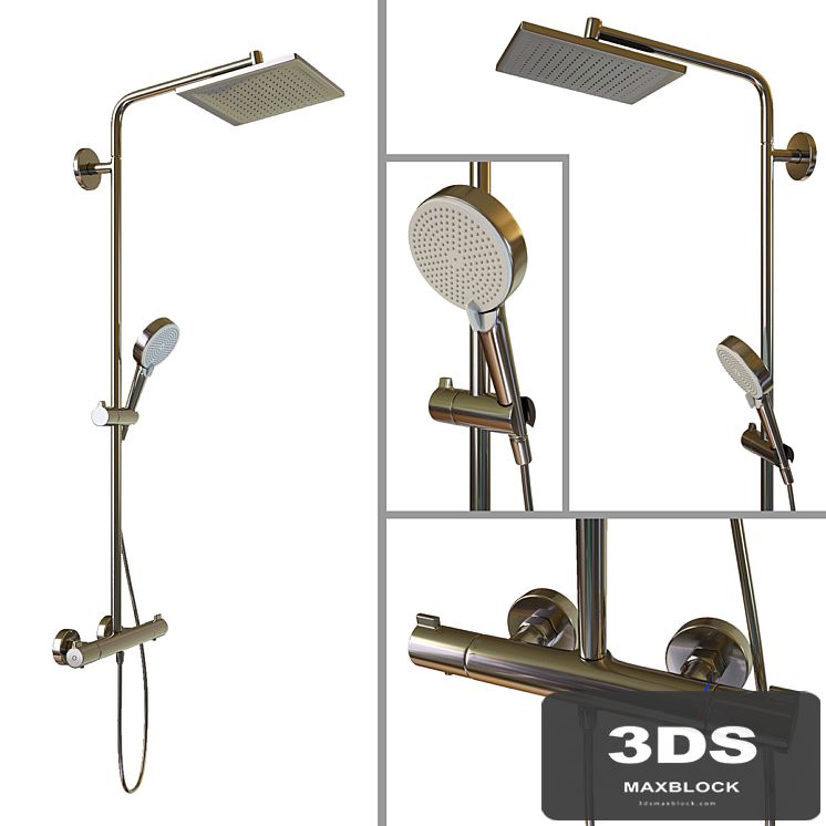 SHOWER RACK Hansgrohe Crometta E 240