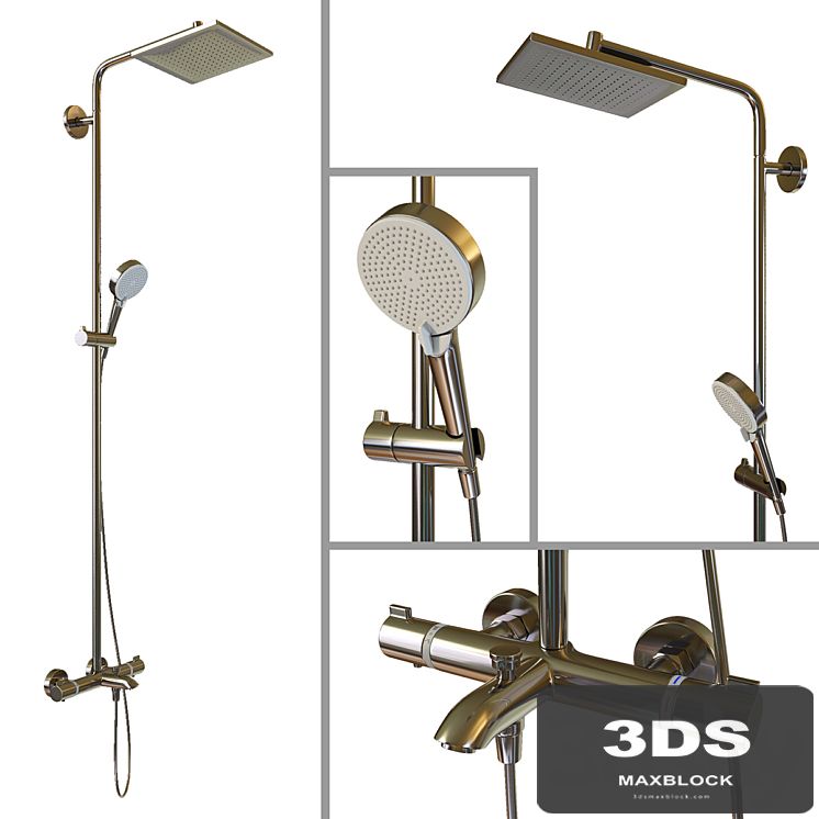 SHOWER STAND Hansgrohe Crometta E 240 1jet