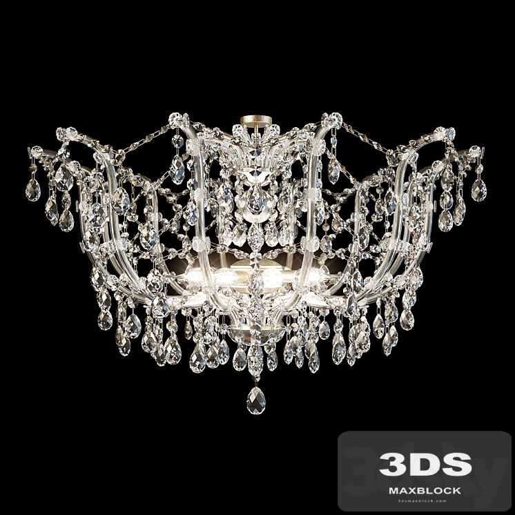 Chandelier DUE EFFE 8 LAMP