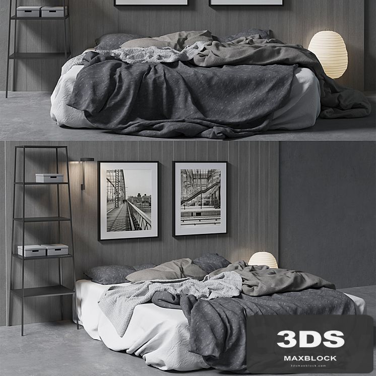 Scandinavian bed
