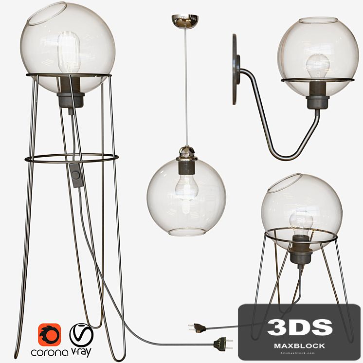 7-Sphere lamp