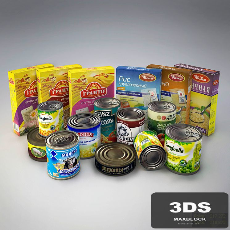 Canned and cereals