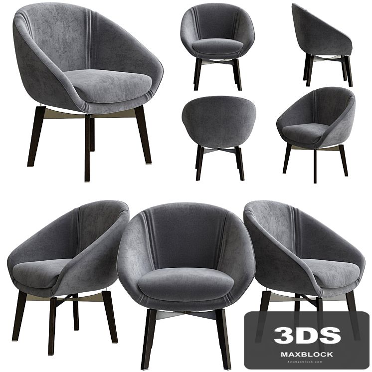Minotti RUSSELL Easy chair