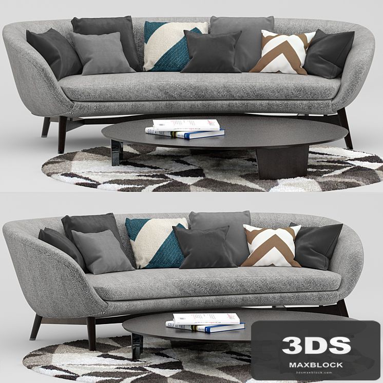 Minotti Russell set