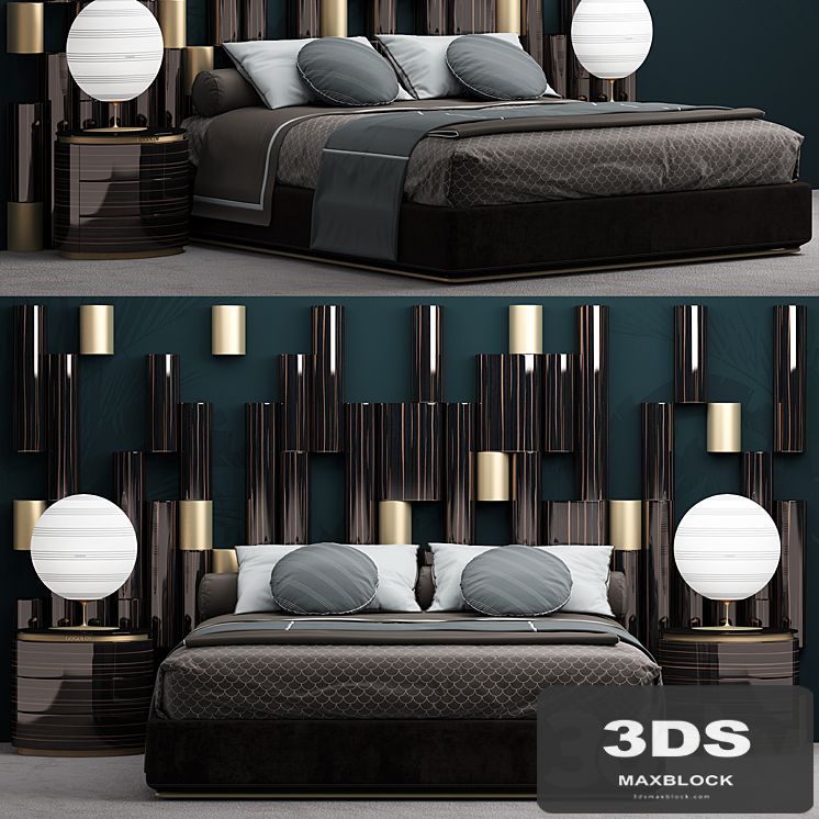 A bed of my design dashboards