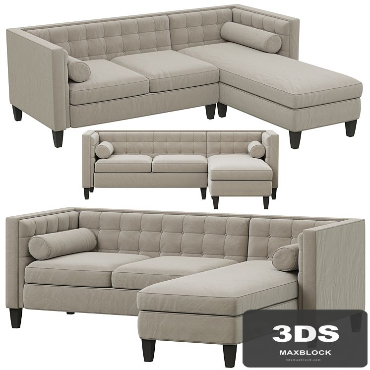 Dantone Home Sofa Poole corner right