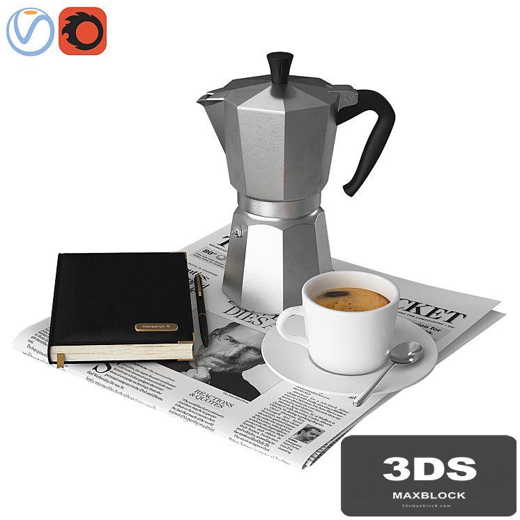 Coffee and Newspaper