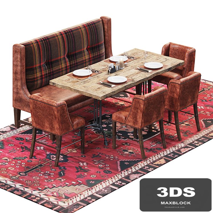 Furniture set for restaurant