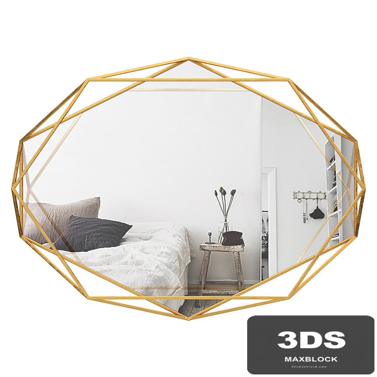 Prisma Wall Mounted Mirror UMB3159