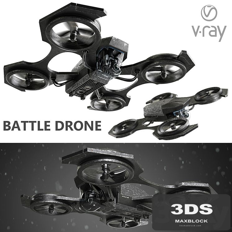 Combat drone