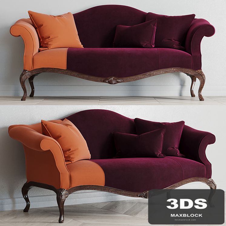 Baker King George settee