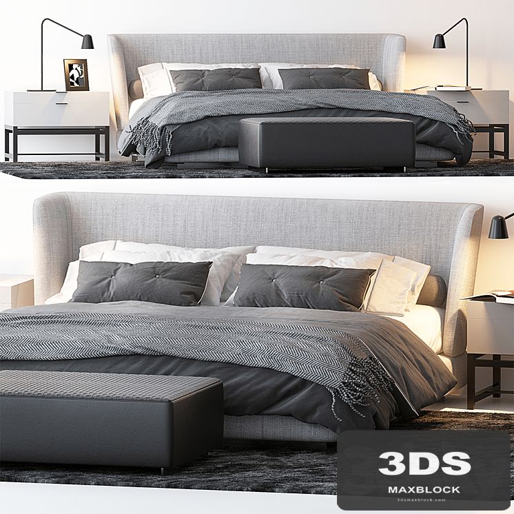 BED BY MINOTTI 6