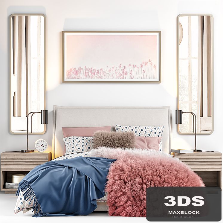 RH Sloane Upholstered Bed