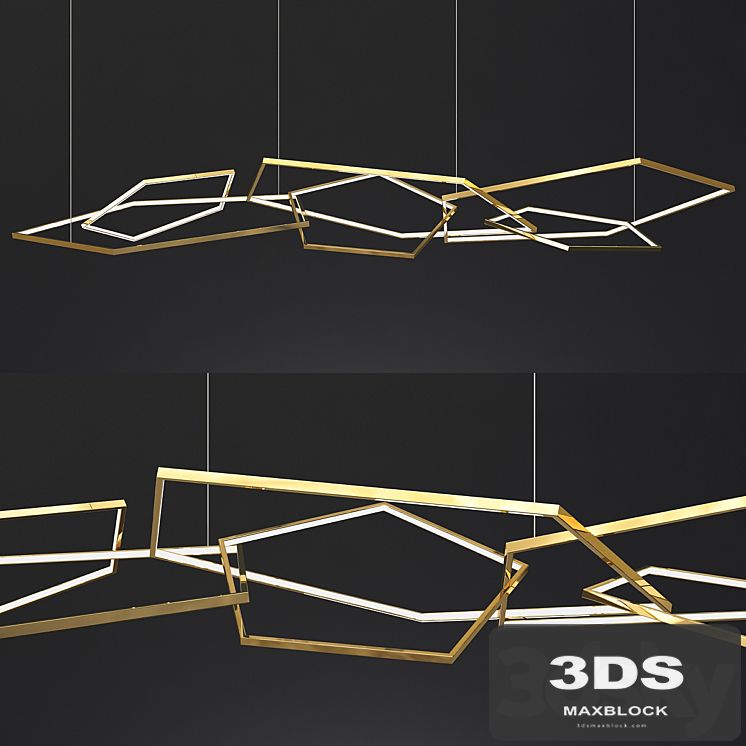 Pentagon Decorative Chandelier